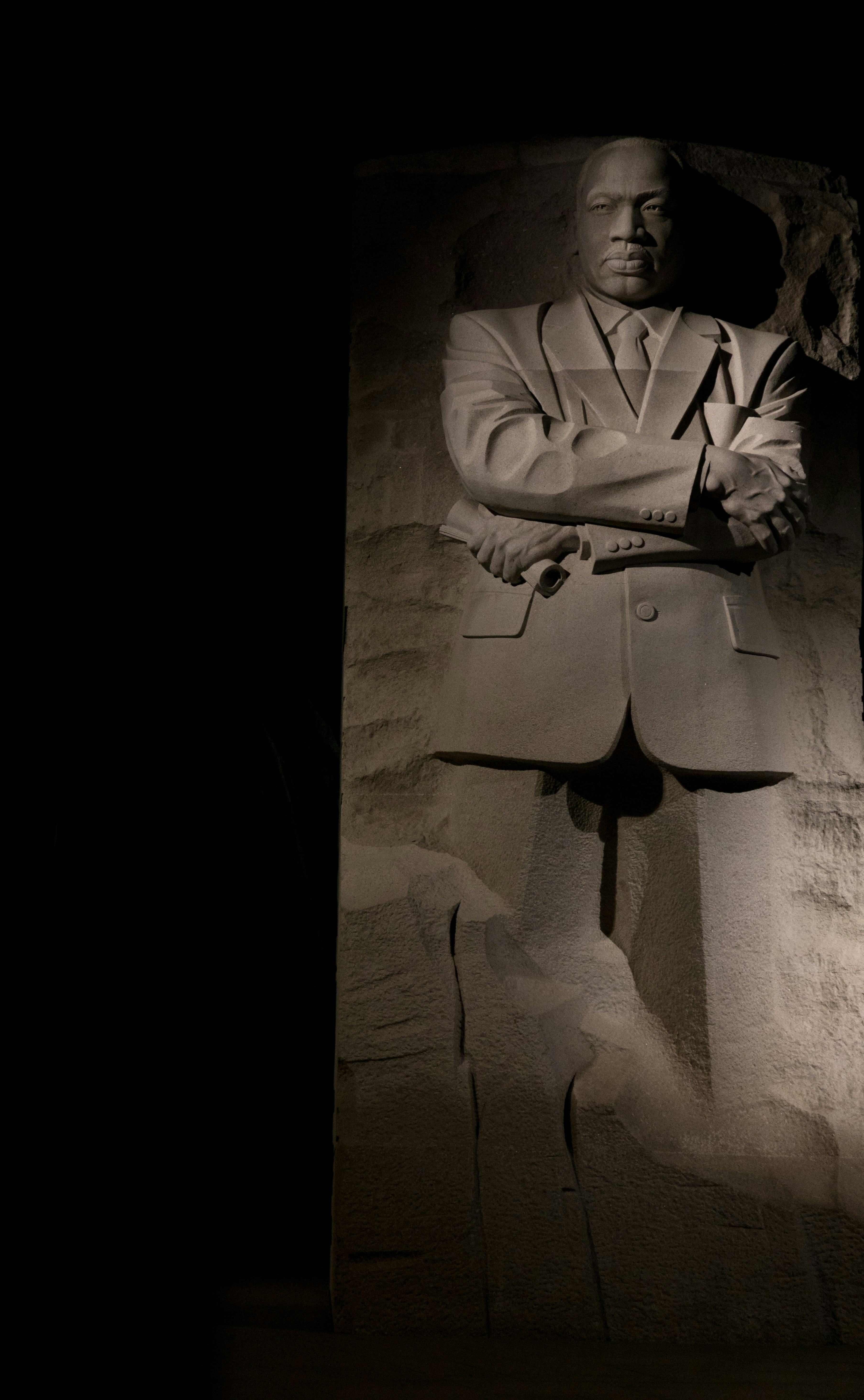 An image of the Martin Luther King Memorial