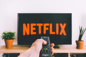 A tv screen showing the best buddhist shows on netflix
