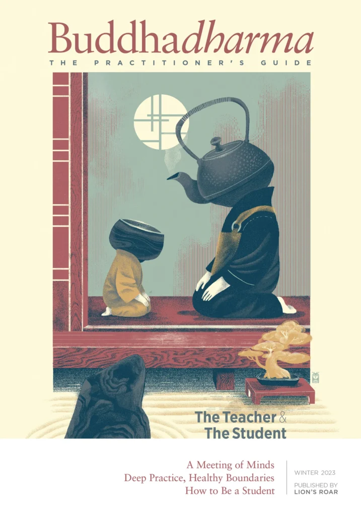 Cover of BuddhaDharma magazine print issue